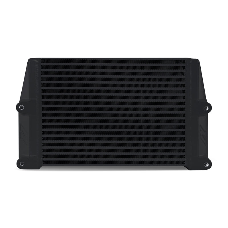 Load image into Gallery viewer, Mishimoto Heavy-Duty Oil Cooler - 10in. Same-Side Outlets - Black
