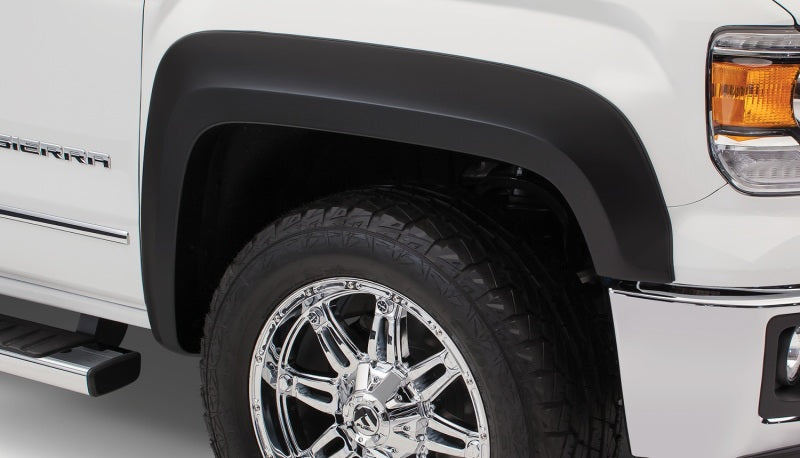 Load image into Gallery viewer, Bushwacker 14-15 GMC Sierra 1500 Extend-A-Fender Style Flares 4pc - Black
