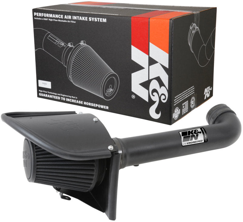 Load image into Gallery viewer, K&amp;N 71 Series Performance Intake Kit for 12-18 Jeep Wrangler 3.6L V6 (12-15 CARB Approved)
