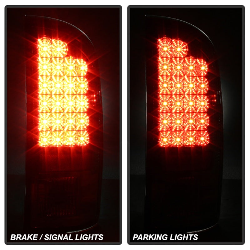 Load image into Gallery viewer, Spyder Dodge Ram 07-08 1500/Ram 07-09 2500/3500 LED Tail Lights Red Clear ALT-YD-DRAM06-LED-RC
