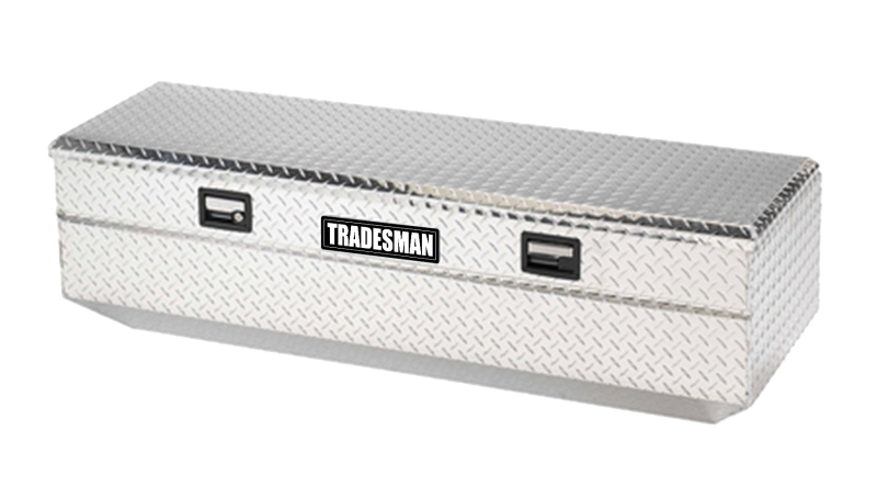 Load image into Gallery viewer, Tradesman Aluminum Flush Mount Truck Tool Box (60in.) - Brite
