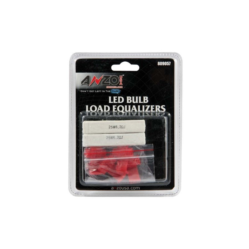 Load image into Gallery viewer, ANZO Resistor Kit Universal LED Bulb Resistor Kit Pair 25W/6.2 OHM
