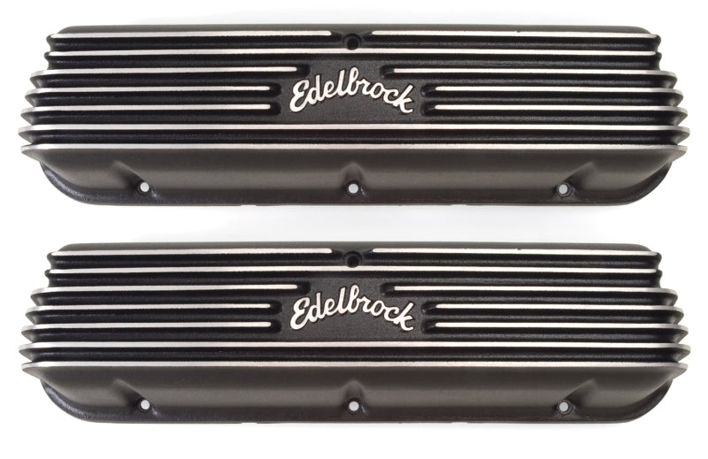 Load image into Gallery viewer, Edelbrock Valve Cover Classic Series Ford 1962-95 221 351W V8 Black
