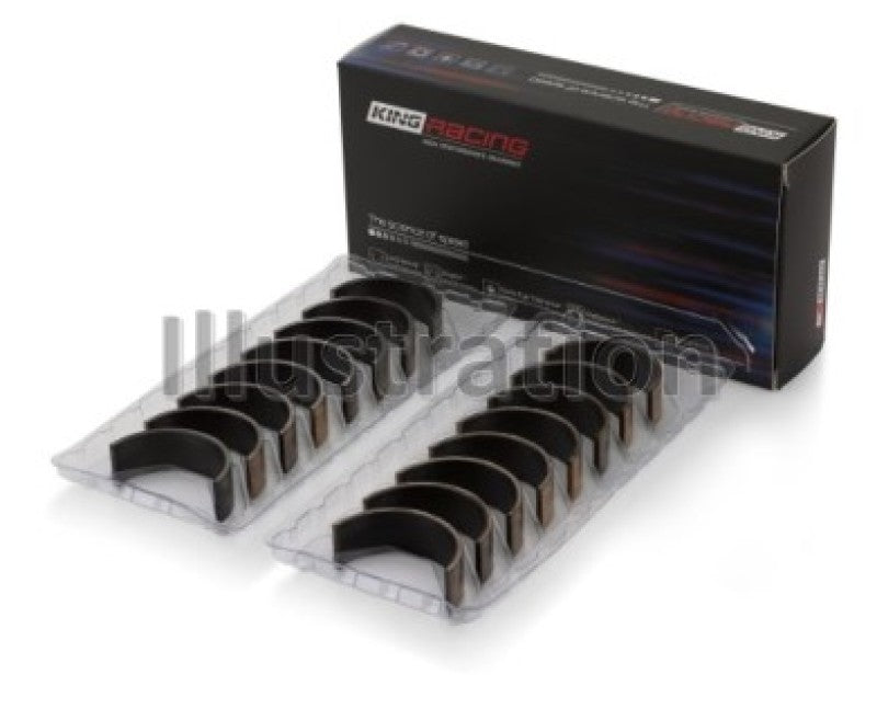 Load image into Gallery viewer, King GM 265CI 4.3L/283CI 4.7L/302CI 5.0L V8 (.001in) Tri-Metal Performance Rod Bearing Set
