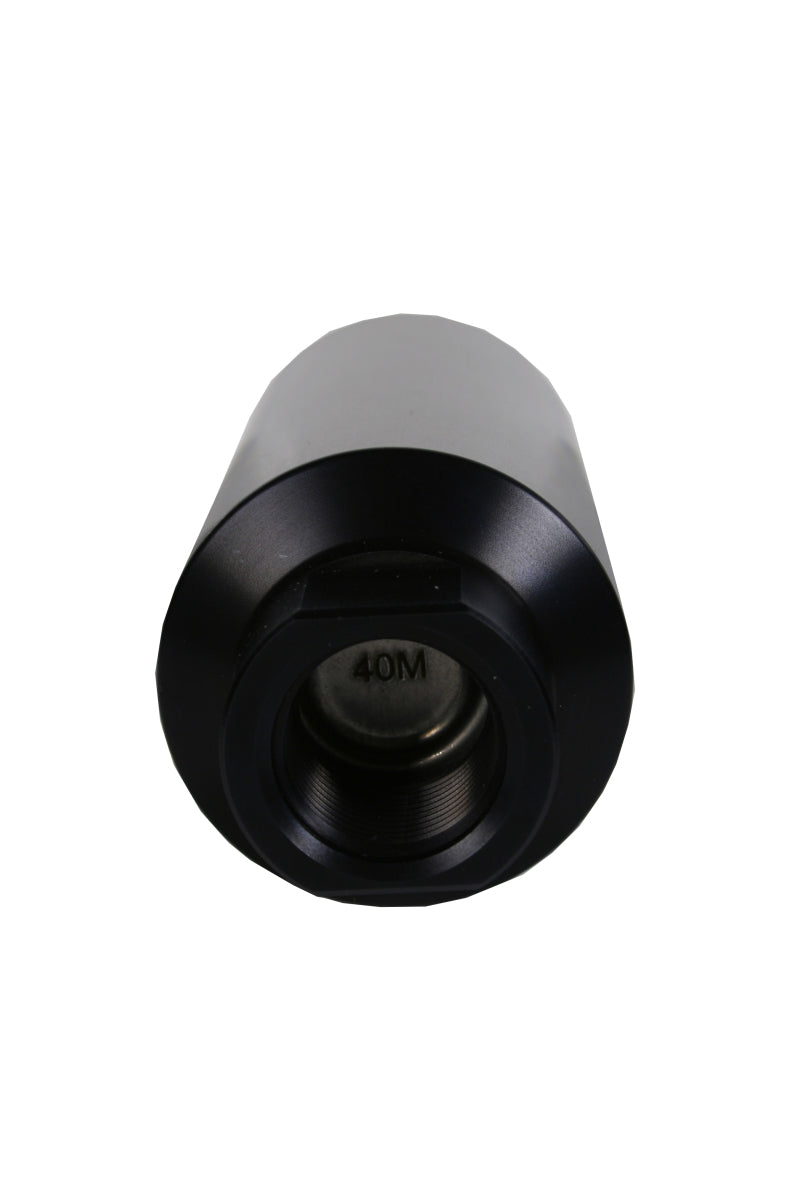 Load image into Gallery viewer, Aeromotive In-Line Marine Filter - AN-12 - 40 Micron SS Element - Black Hardcoat Finish
