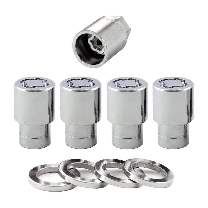 Load image into Gallery viewer, McGard Wheel Lock Nut Set - 4pk. (Reg. Shank Seat) M12X1.25 / 13/16 Hex / 1.38in. Length - Chrome
