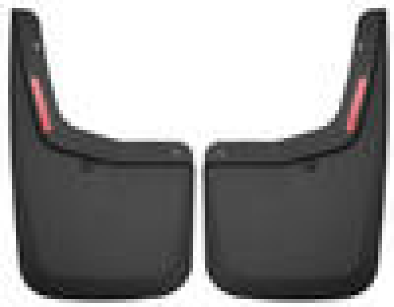 Load image into Gallery viewer, Husky Liners 2015 Ford F-150 w/ OE Fender Flares Mud Guards Black Front Mud Guards
