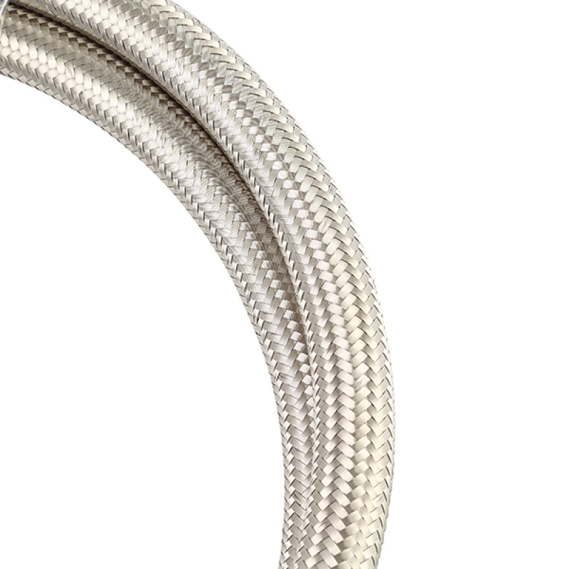 Load image into Gallery viewer, Mishimoto 3Ft Stainless Steel Braided Hose w/ -10AN Fittings - Stainless
