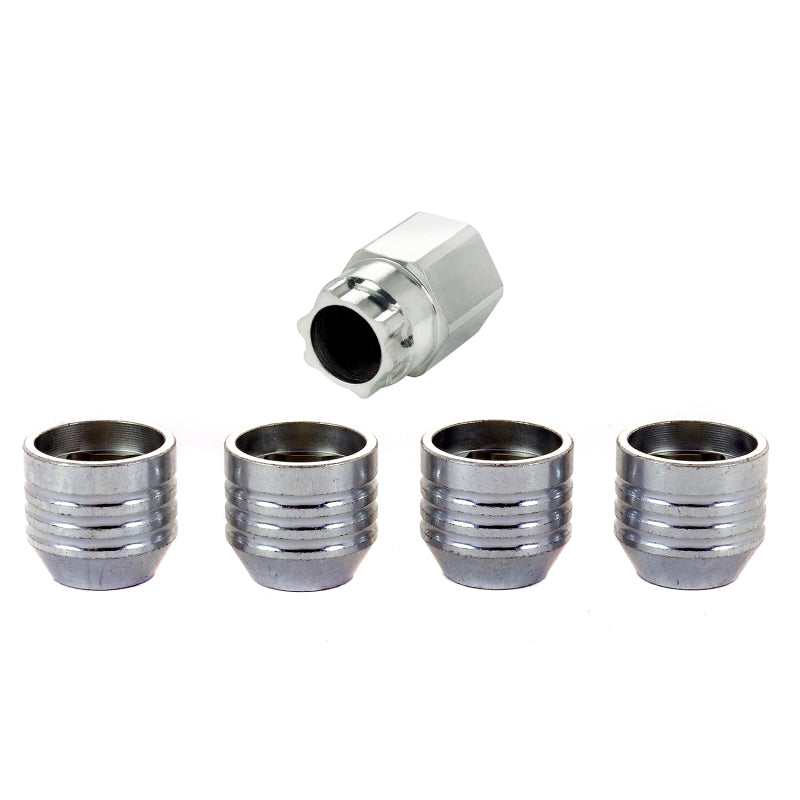 Load image into Gallery viewer, McGard Wheel Lock Nut Set - 4pk. (Under Hub Cap / Cone Seat) 9/16-18 / 15/16 Hex / 1.015in. L
