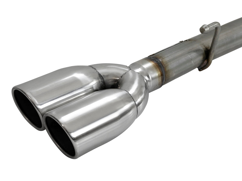 Load image into Gallery viewer, aFe Vulcan Series 3in-2-1/2in 304 SS Cat-Back 2019 GM Silverado 1500 V8-5.3L w/ Polished Tips
