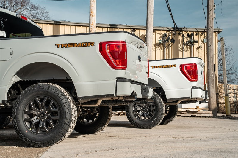 Load image into Gallery viewer, Corsa 2022-2025 Ford F-150 SuperCrew/5.5ft Bed 5.0L V8 Sport Cat-Back Dual Rear Exit-Black PVD

