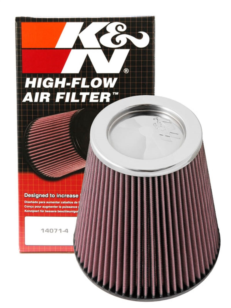 Load image into Gallery viewer, K&amp;N Round Tapered Universal Air Filter 6 inch Flange 7 1/2 inch Base 5 inch Top 7 1/2 inch Height
