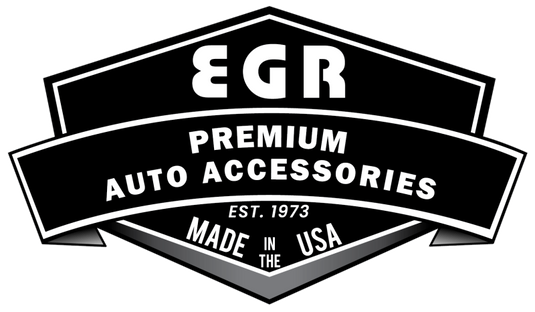 EGR 2019 Chevy 1500 Crew Cab Tape-On Window Visors - Set of 4 Dark Smoke