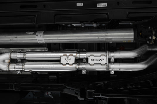 MBRP 2021 Ram TRX 6.2 S/C 3in Catback Dual Rear Carbon Fiber Tips(Race)- T304