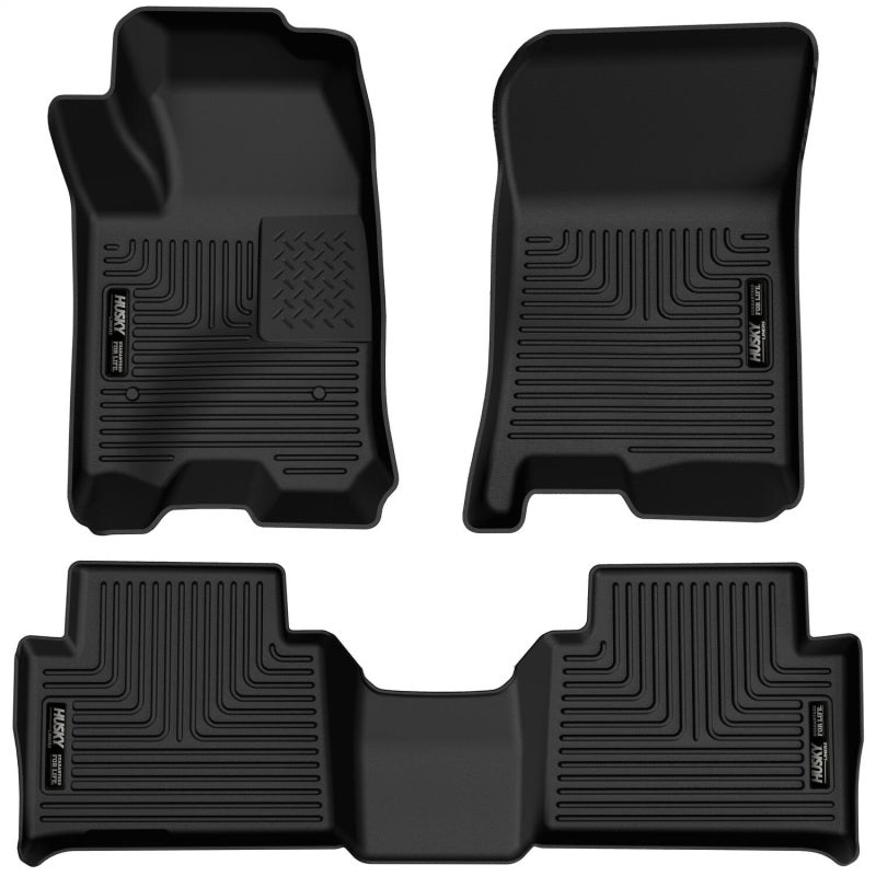 Load image into Gallery viewer, Husky Liners 2023 Chevrolet Colorado/GMC Canyon CC X-Act Contour Front &amp; 2nd Seat Floor Liners
