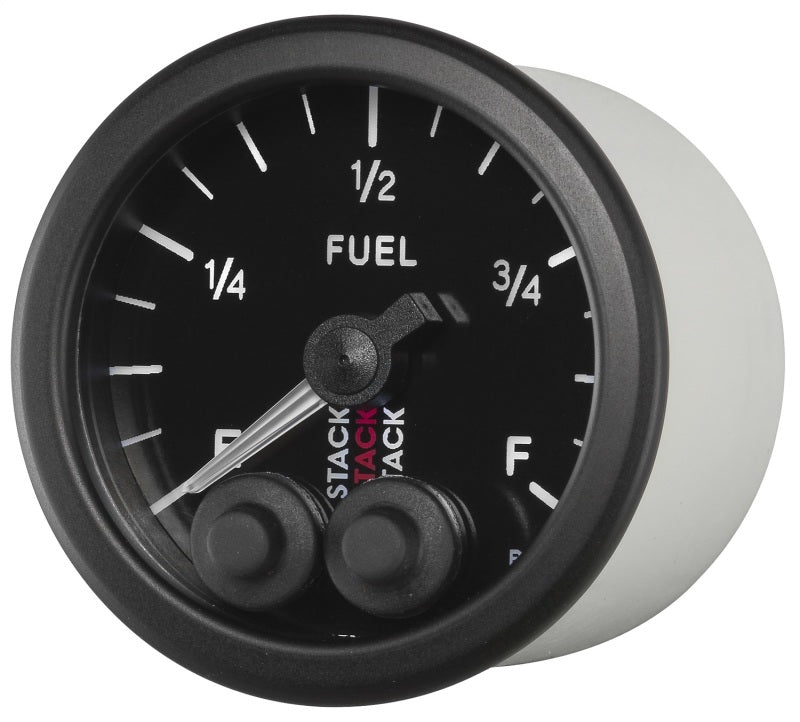 Load image into Gallery viewer, Autometer Stack 52mm 0-280 Ohm Programmable Pro-Control Fuel Level Gauge - Black
