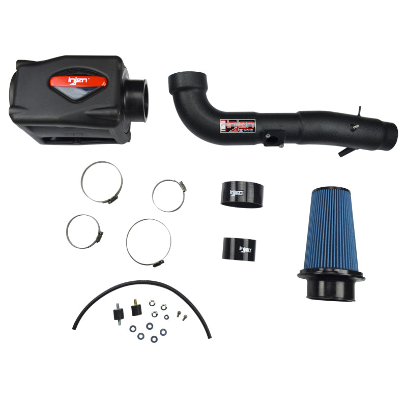 Load image into Gallery viewer, Injen 06-09 FJ 4.0L V6 w/ Power Box Wrinkle Black Power-Flow Air Intake System
