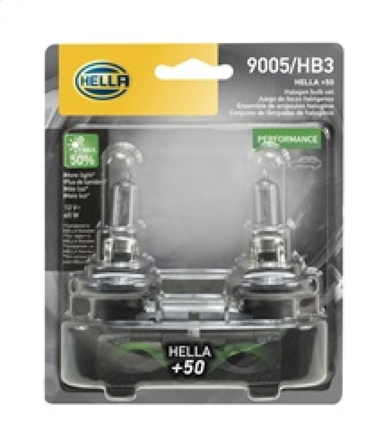 Load image into Gallery viewer, Hella Bulb 9005 12V 65W P20D T4 +50 (2)
