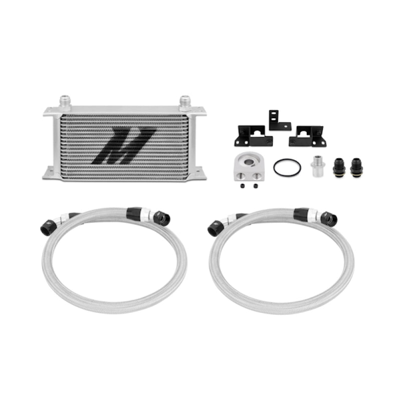 Load image into Gallery viewer, Mishimoto 07-11 Jeep Wrangler JK Oil Cooler Kit - Silver
