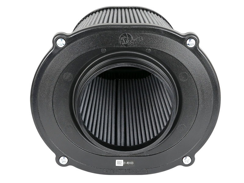 Load image into Gallery viewer, aFe Quantum Intake Pro DRY S Universal Air Filter F-5in. / B-(10x8.75) / T-(6.75x0.5) / H-8in.
