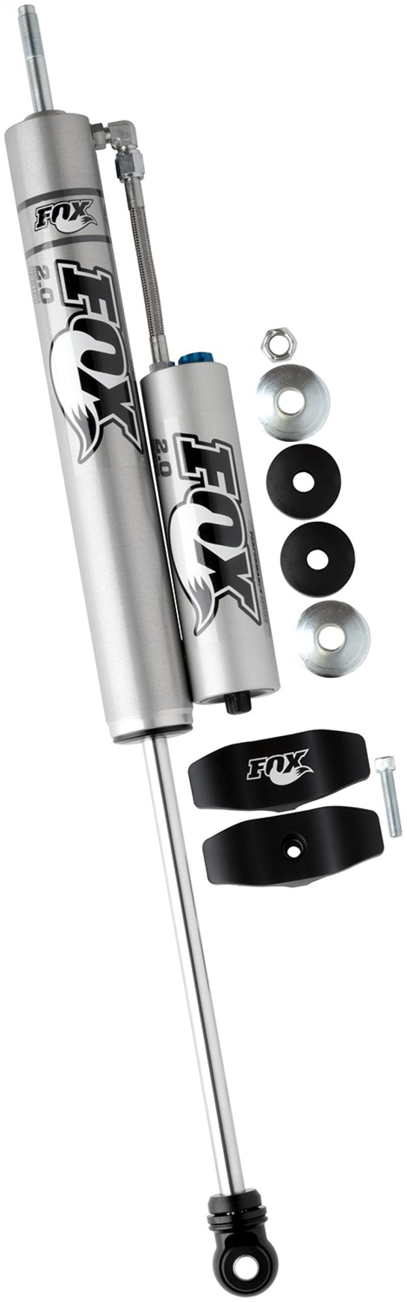 Load image into Gallery viewer, Fox 07+ Jeep JK 2.0 Factory Series 11.6in. Smooth Body R/R Front Shock w/CD Adj. / 4-6in. Lift
