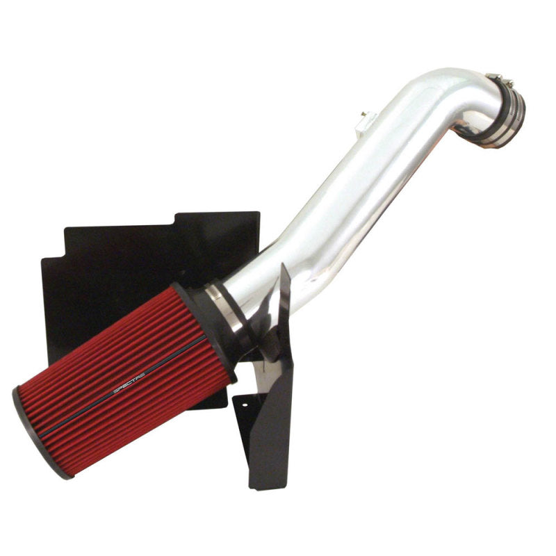 Load image into Gallery viewer, Spectre 01-04 GM Truck V8-6.6L DSL Air Intake Kit - Clear Anodized w/Red Filter
