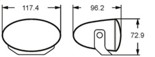 Hella FF50 Series H7 12V/55W Halogen Driving Lamp Kit