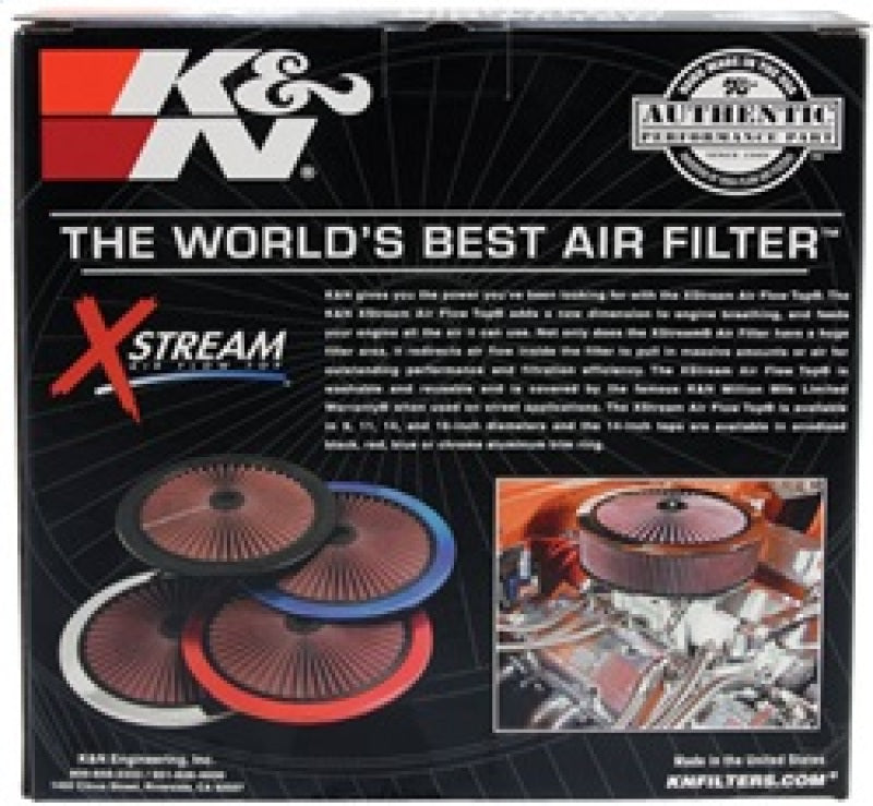 Load image into Gallery viewer, K&amp;N X-Stream Top Round Lid 9 inch Outside Diameter
