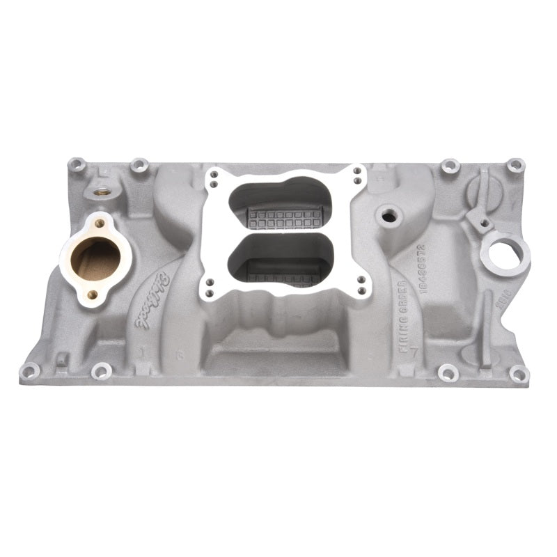 Load image into Gallery viewer, Edelbrock Manifold SBC Performer RPM Vortec Marine As-Cast
