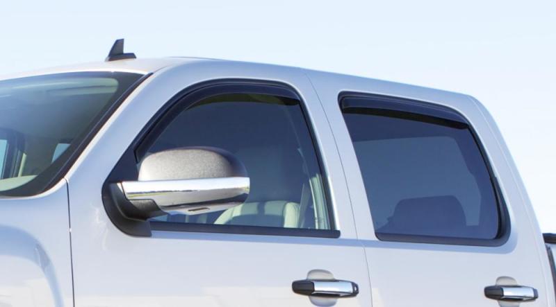 Load image into Gallery viewer, Lund 07-17 Toyota Tundra Double Cab Ventvisor Elite Window Deflectors - Smoke (4 Pc.)
