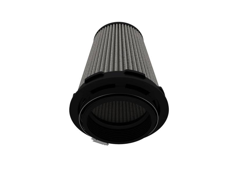 Load image into Gallery viewer, aFe MagnumFLOW Pro DRY S Air Filter 3-1/2in F x 5in B x 3-1/2in T x 6in H (Pair)
