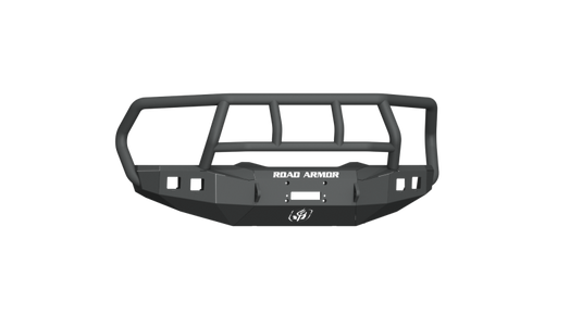Road Armor 15-18 Ram Rebel 1500 Stealth Front Winch Bumper w/Titan II Guard - Tex Blk