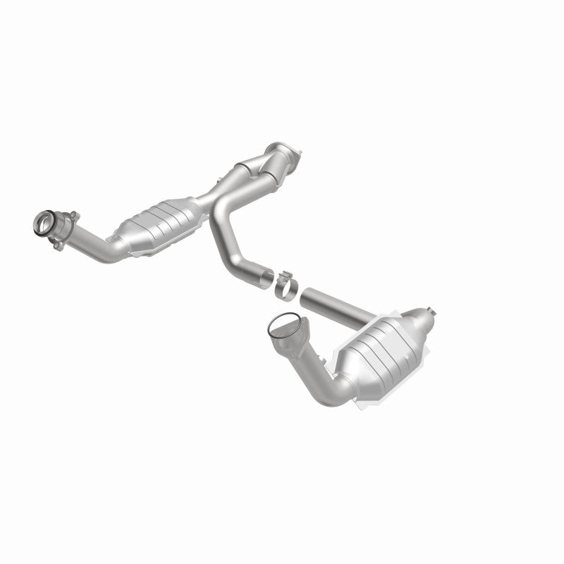 Load image into Gallery viewer, MagnaFlow Conv DF 02-06 Cadillac Truck. 8 5.3L Dual Conv. Y-Pipe Assy 2wd/Chevy Truck 99-07
