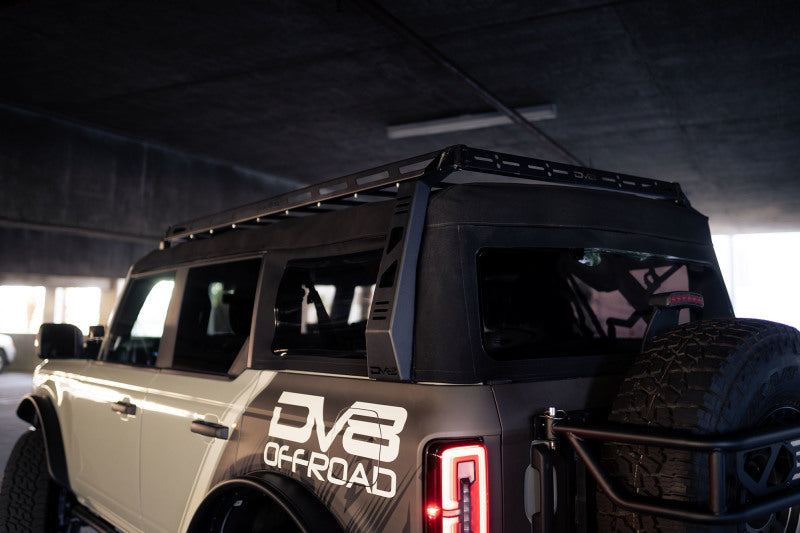 Load image into Gallery viewer, DV8 Offroad 21-23 Ford Bronco Soft Top Roof Rack

