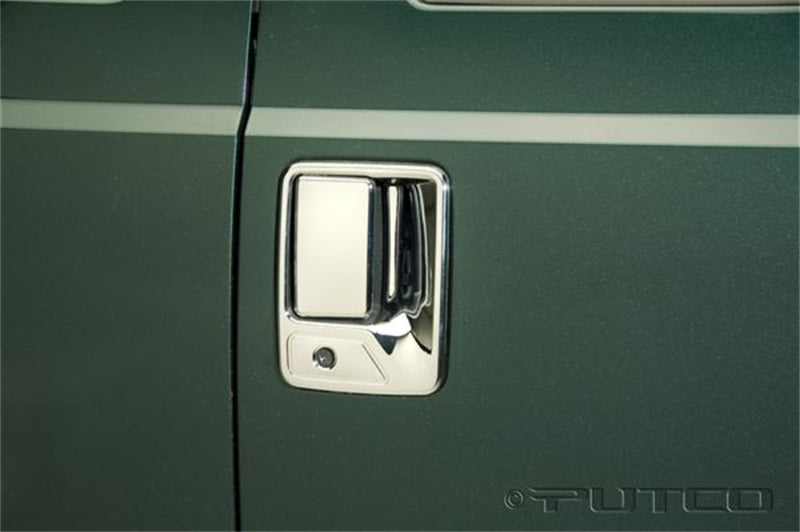 Load image into Gallery viewer, Putco 99-16 Ford SuperDuty w/o Passenger Keyhole (4 Door) Door Handle Covers

