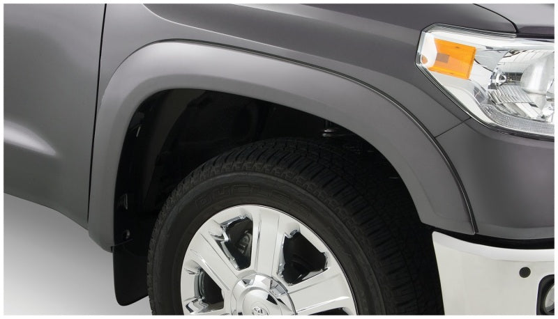 Load image into Gallery viewer, Bushwacker 14-18 Toyota Tundra OE Style Flares 2pc Fits w/ Factory Mudflap - Black
