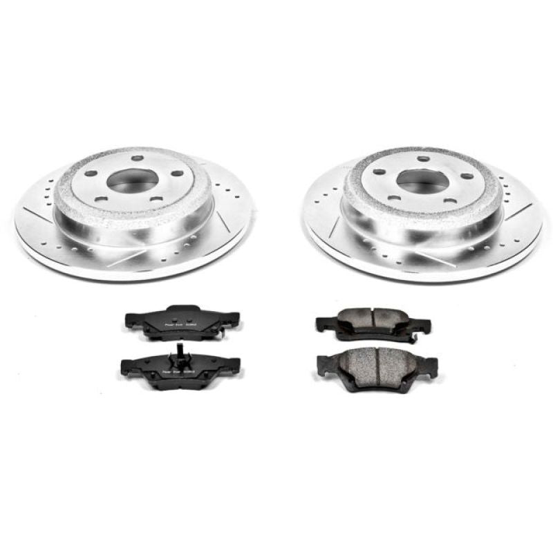 Load image into Gallery viewer, Power Stop 11-19 Dodge Durango Rear Z23 Evolution Sport Brake Kit
