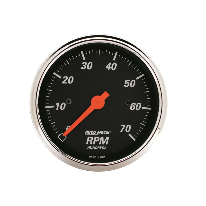 Load image into Gallery viewer, Autometer Designer Black 3-1/8in Electrical 7k RPM Tachometer
