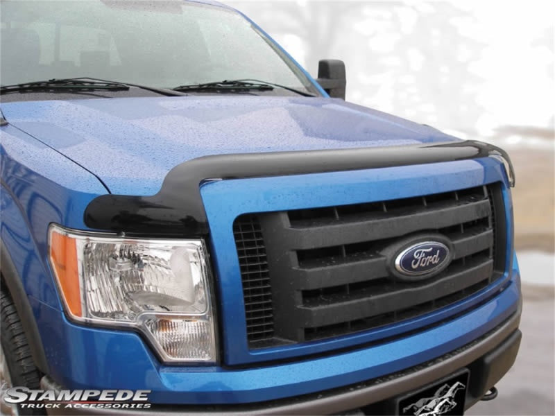 Load image into Gallery viewer, Stampede 2009-2014 Ford F-150 Excludes Raptor Model Vigilante Premium Hood Protector - Smoke
