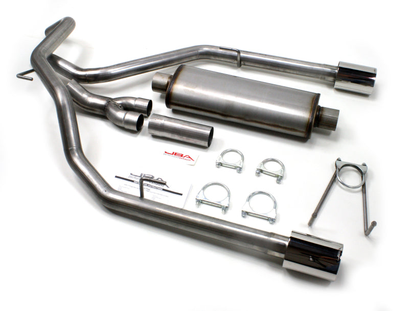 Load image into Gallery viewer, JBA 06-18 Ram 1500 5.7L 409SS Dual Rear Exit Cat-Back Exhaust
