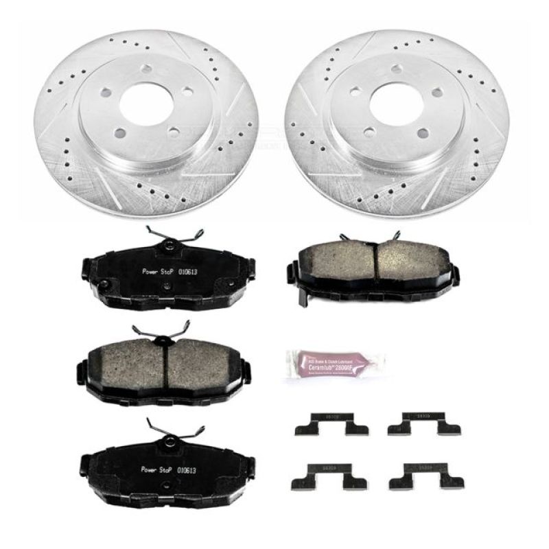 Load image into Gallery viewer, Power Stop 2012 Ford Mustang Rear Z23 Evolution Sport Brake Kit
