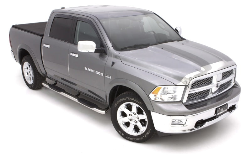 Load image into Gallery viewer, Lund 10-17 Dodge Ram 2500 Crew Cab 5in. Curved Oval SS Nerf Bars - Polished
