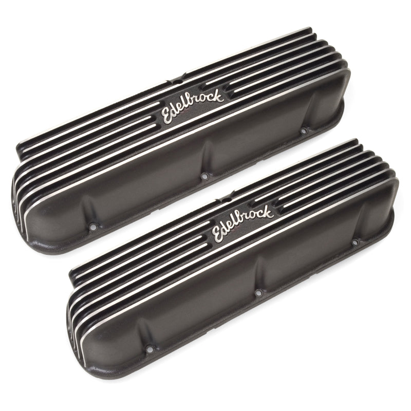 Load image into Gallery viewer, Edelbrock Valve Cover Classic Series Ford 1962-95 221 351W V8 Black
