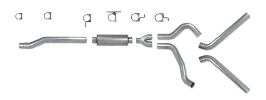 Diamond Eye KIT 4in Catback DUAL SS: 03-07 FORD 6.0L F250/F350