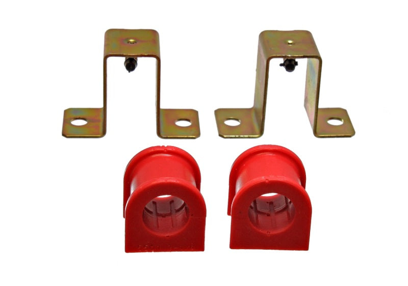Load image into Gallery viewer, Energy Suspension 94-04 Ford Mustang Red 30mm Front Sway Bar Bushing Set-Reuse Outer Bracket
