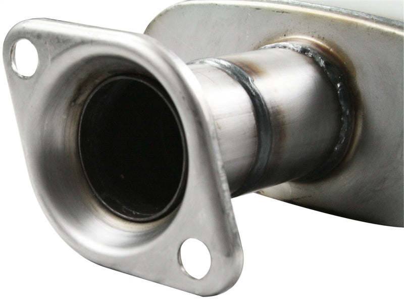 Load image into Gallery viewer, aFe MACHForce XP Exhaust Cat-Back SS-409 04-06 Jeep Wrangler TJ Unl L6 4.0L 2.5in Off-Road No Tip

