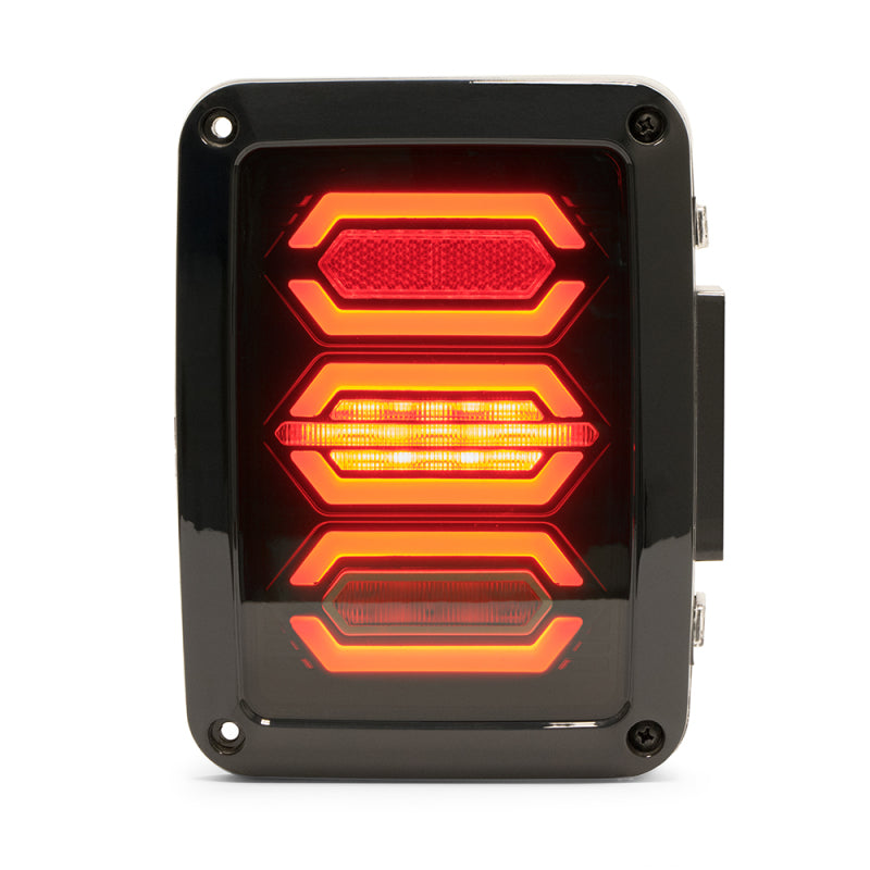 Load image into Gallery viewer, DV8 Offroad 07-18 Jeep Wrangler JK Octagon LED Tail Light
