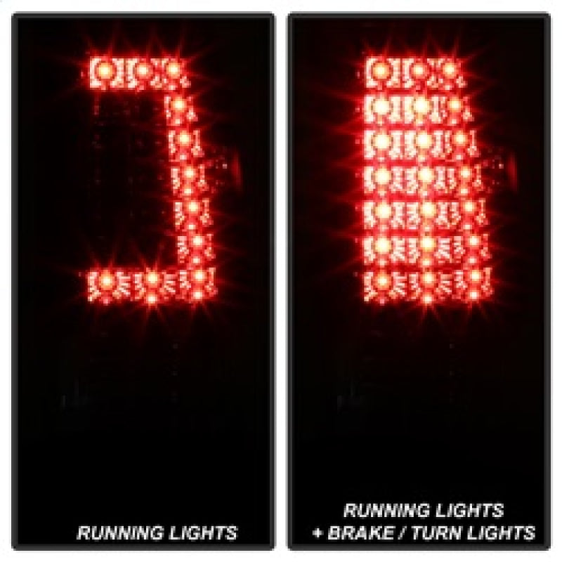 Load image into Gallery viewer, xTune 03-06 Chevrolet Silverado 1500/2500HD LED Tail Lights - Red Clear (ALT-JH-CSIL03-CS-RC)
