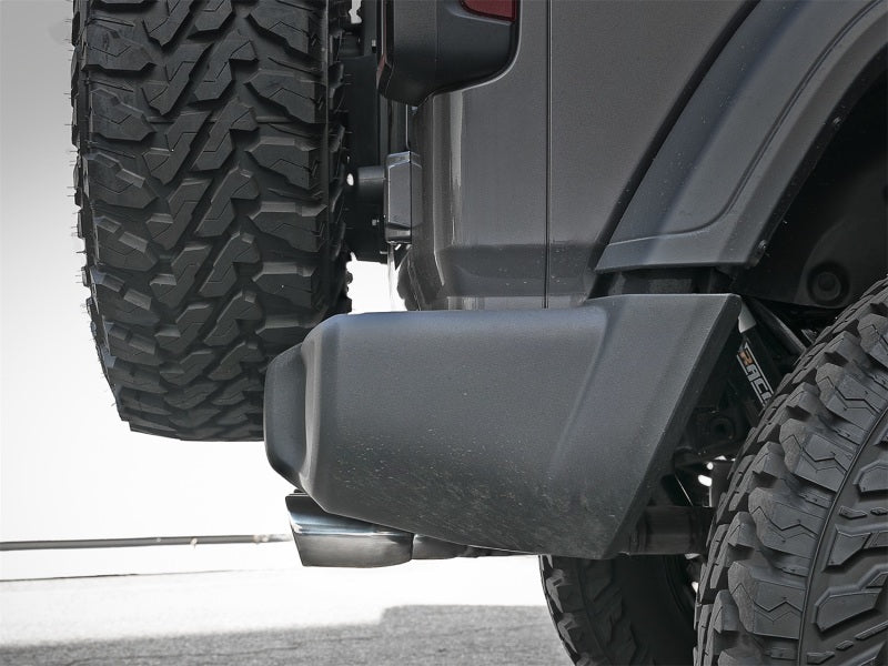 Load image into Gallery viewer, aFe Rebel Series 2.5in. 304 SS C/B Exhaust System 2018 Jeep Wrangler (JL) V6-3.6L - Polished Tip
