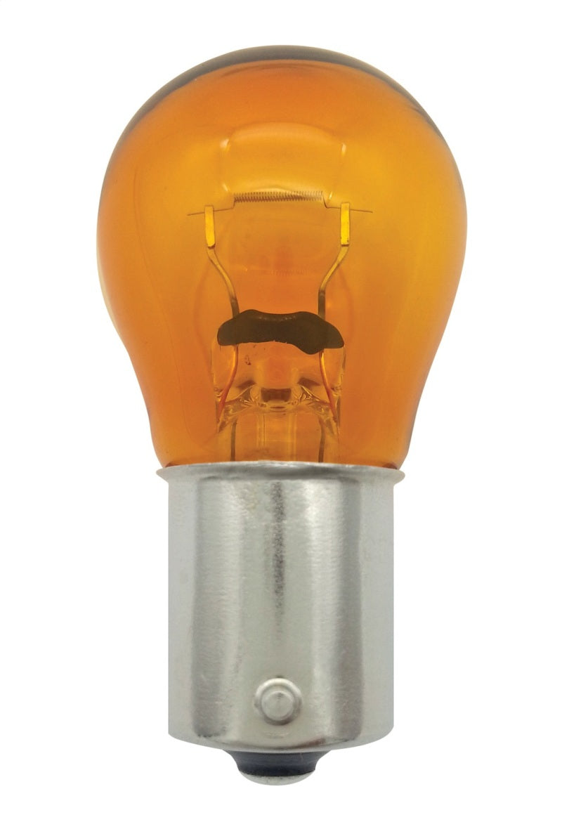 Load image into Gallery viewer, Hella Bulb 9507 24V 21W BAU15s S8 AMBER
